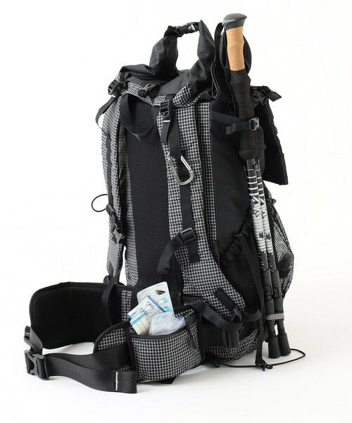 JOSEPH ABBOUD / ジョセフ アブード リュック・バックパック | 【軽量/ECO撥水/サスティナブル素材/サコッシュが取り外せる】リサイクルリップストップ バックパック 33L | 詳細20