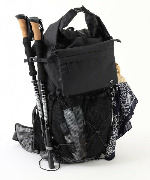 JOSEPH ABBOUD / ジョセフ アブード リュック・バックパック | 【軽量/ECO撥水/サスティナブル素材/サコッシュが取り外せる】リサイクルリップストップ バックパック 33L | 詳細28