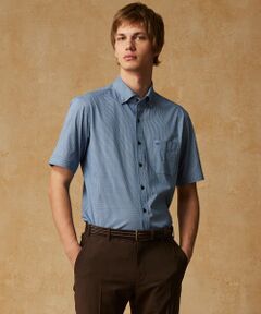 JOSEPH ABBOUD / ジョセフ アブード シャツ・ブラウス | 【ストレッチ・イージーケア】コンパクトジャージープリントシャツ