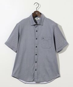 JOSEPH ABBOUD / ジョセフ アブード シャツ・ブラウス | 【ストレッチ・イージーケア】コンパクトジャージープリントシャツ