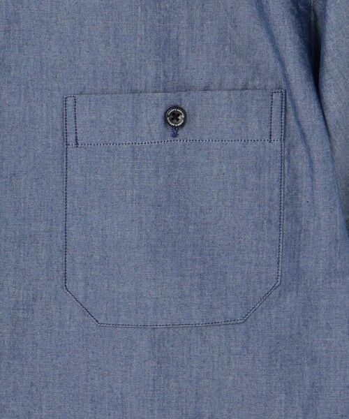 JOSEPH ABBOUD / ジョセフ アブード シャツ・ブラウス | クールビズ【キングサイズ・環境配慮型素材】サスティナブルファブリック ビオグレースシャンブレー シャツ | 詳細6