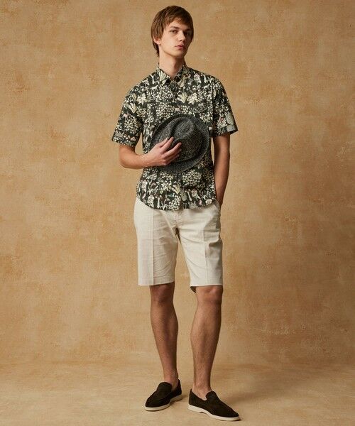 JOSEPH ABBOUD / ジョセフ アブード シャツ・ブラウス | 【新作・英国・リバティ社】リバティタナローンプリント 半袖シャツ | 詳細4