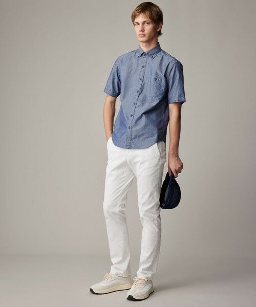 JOSEPH ABBOUD / ジョセフ アブード シャツ・ブラウス | クールビズ【新作・環境配慮型素材】サスティナブルファブリック ビオグレースシャンブレー シャツ | 詳細1