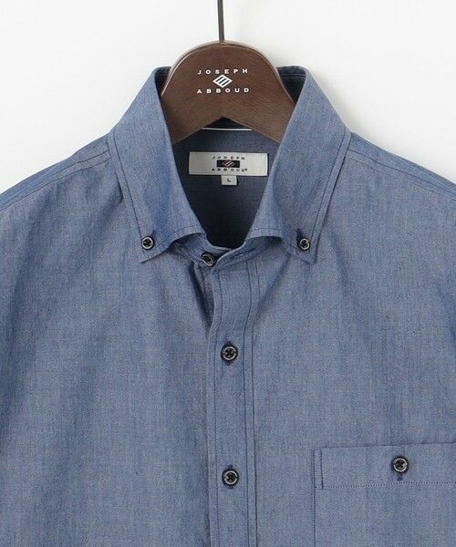 JOSEPH ABBOUD / ジョセフ アブード シャツ・ブラウス | クールビズ【新作・環境配慮型素材】サスティナブルファブリック ビオグレースシャンブレー シャツ | 詳細3