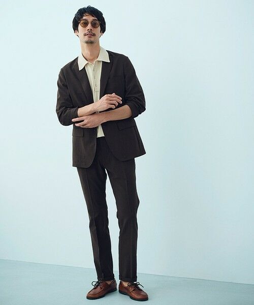 JOSEPH ABBOUD / ジョセフ アブード テーラードジャケット | クールビズ【洗える/軽量/清涼/ストレッチ】ハイツイストドライストレッチ ジャケット | 詳細2