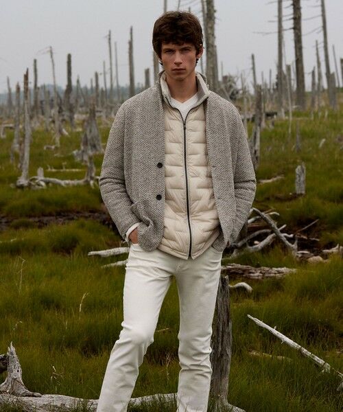 JOSEPH ABBOUD / ジョセフ アブード ダウンジャケット・ベスト | 【軽量/ポケッタブル/撥水】 2WAYストレッチ・パッカブル ダウン ブルゾン | 詳細2