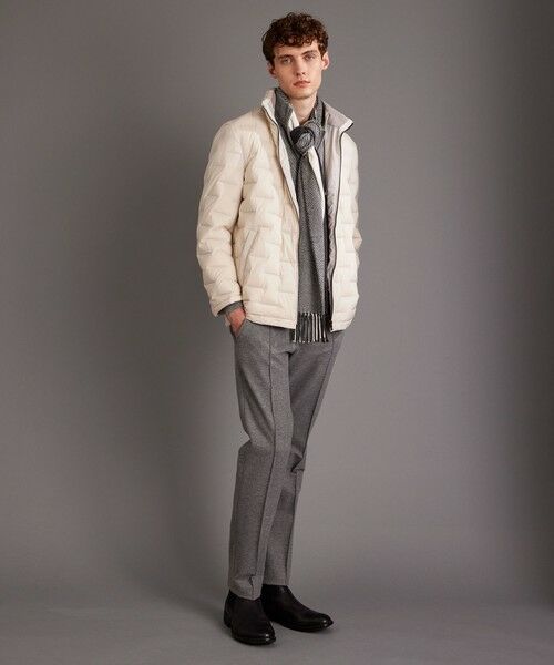 JOSEPH ABBOUD / ジョセフ アブード ダウンジャケット・ベスト | 【軽量/ポケッタブル/撥水】 2WAYストレッチ・パッカブル ダウン ブルゾン | 詳細4