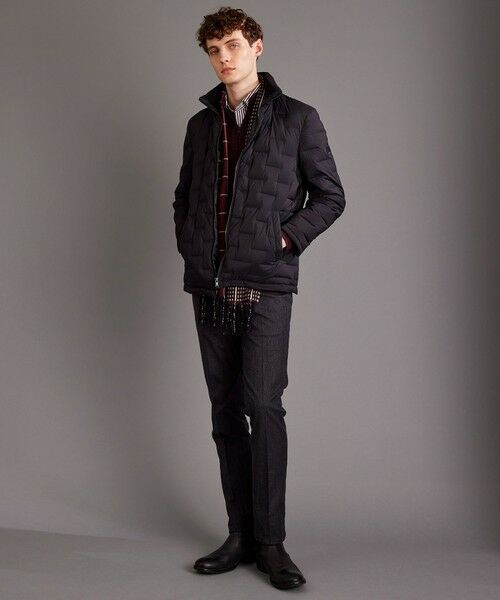 JOSEPH ABBOUD / ジョセフ アブード ダウンジャケット・ベスト | 【軽量/ポケッタブル/撥水】 2WAYストレッチ・パッカブル ダウン ブルゾン | 詳細6