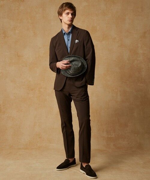 JOSEPH ABBOUD / ジョセフ アブード その他パンツ | 夏パンツ【洗える・ウエストも伸びる!/軽量/清涼/ストレッチ】ハイツイストドライストレッチパンツ | 詳細4