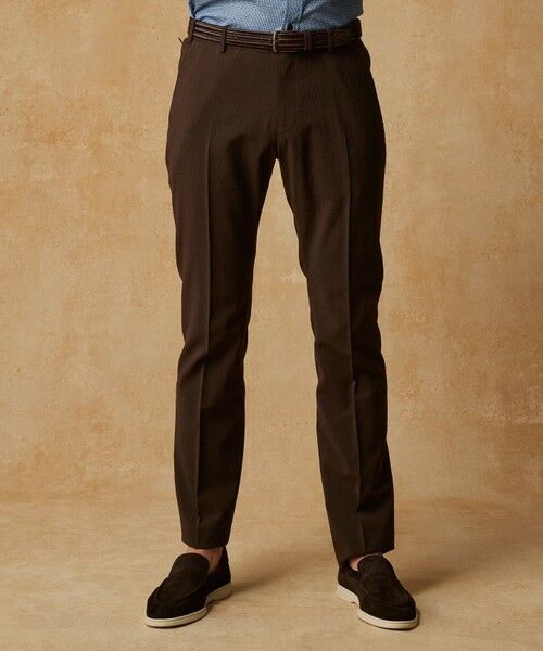 JOSEPH ABBOUD / ジョセフ アブード その他パンツ | 夏パンツ【洗える・ウエストも伸びる!/軽量/清涼/ストレッチ】ハイツイストドライストレッチパンツ | 詳細6