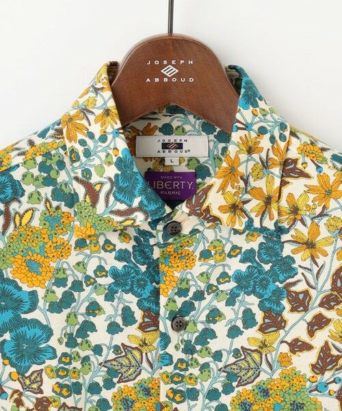 JOSEPH ABBOUD / ジョセフ アブード シャツ・ブラウス | 【キングサイズ・リバティ】シェラトンジャージープリント 半袖シャツ | 詳細7