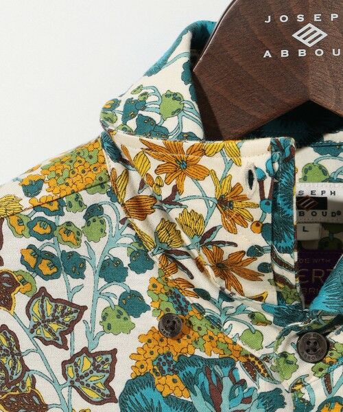 JOSEPH ABBOUD / ジョセフ アブード シャツ・ブラウス | 【リバティ】リバティシェラトンジャージープリント 半袖シャツ | 詳細13