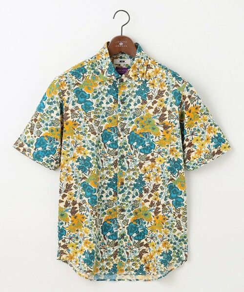 JOSEPH ABBOUD / ジョセフ アブード シャツ・ブラウス | 【リバティ】リバティシェラトンジャージープリント 半袖シャツ | 詳細5