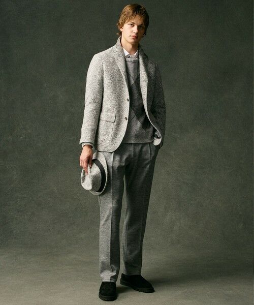 JOSEPH ABBOUD / ジョセフ アブード シャツ・ブラウス | 【キングサイズ・オーガニックコットン使用】JOE COTTON ストレッチオックス シャツ | 詳細15