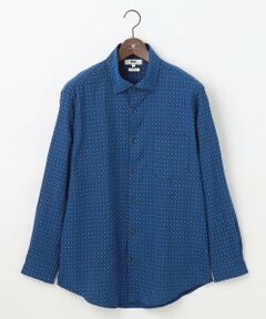 【キングサイズ・オーガニックコットン使用・自然なストレッチ性】JOE COTTON ストレッチオックスペイズリー シャツ