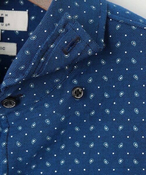 JOSEPH ABBOUD / ジョセフ アブード シャツ・ブラウス | 【キングサイズ・オーガニックコットン使用・自然なストレッチ性】JOE COTTON ストレッチオックスペイズリー シャツ | 詳細1