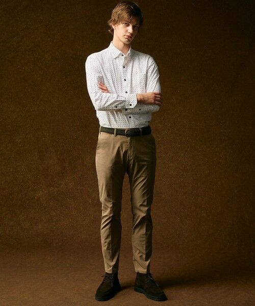 JOSEPH ABBOUD / ジョセフ アブード シャツ・ブラウス | 【キングサイズ・オーガニックコットン使用・自然なストレッチ性】JOE COTTON ストレッチオックスペイズリー シャツ | 詳細14