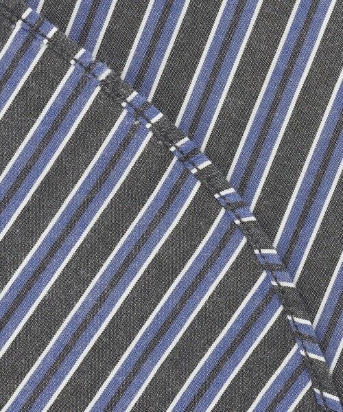 JOSEPH ABBOUD / ジョセフ アブード シャツ・ブラウス | 【キングサイズ・シルク×綿ブレンド】シルクコットンストライプ シャツ | 詳細12