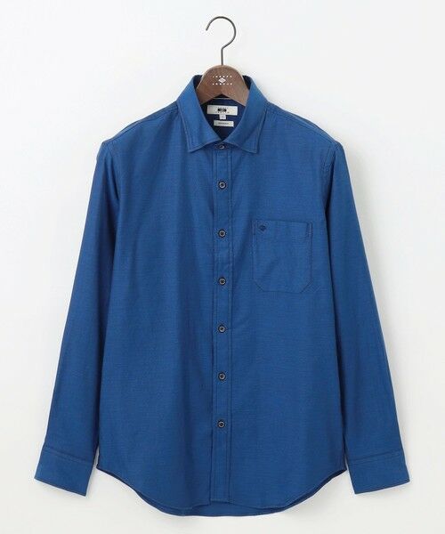 JOSEPH ABBOUD/ジョセフ アブード 【オーガニックコットン使用】JOE COTTON ストレッチオックス シャツ ネイビー系 LL JOSEPH ABBOUD/ジョセフ アブード 【オーガニックコットン使用】JOE COTTON ストレッチオックス シャツ ネイビー系 LL