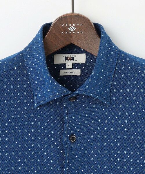 JOSEPH ABBOUD / ジョセフ アブード シャツ・ブラウス | 【オーガニックコットン使用・自然なストレッチ性】JOE COTTON ストレッチオックスペイズリー シャツ | 詳細4