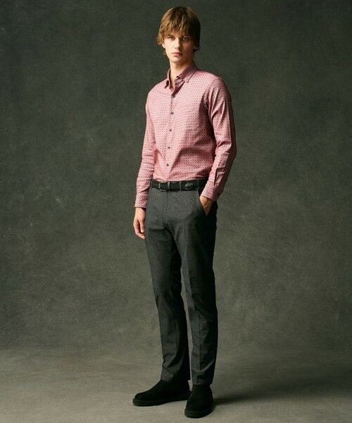 JOSEPH ABBOUD / ジョセフ アブード シャツ・ブラウス | 【オーガニックコットン使用・自然なストレッチ性】JOE COTTON ストレッチオックスペイズリー シャツ | 詳細9