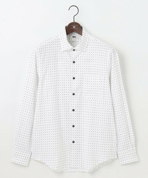 JOSEPH ABBOUD / ジョセフ アブード シャツ・ブラウス | 【オーガニックコットン使用・自然なストレッチ性】JOE COTTON ストレッチオックスペイズリー シャツ | 詳細18