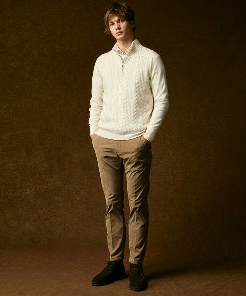 JOSEPH ABBOUD / ジョセフ アブード シャツ・ブラウス | 【オーガニックコットン使用・自然なストレッチ性】JOE COTTON ストレッチオックスペイズリー シャツ | 詳細15