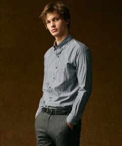 JOSEPH ABBOUD / ジョセフ アブード シャツ・ブラウス | 【シルク×綿ブレンド】シルクコットンストライプ シャツ