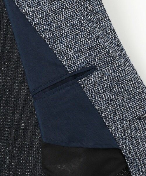 JOSEPH ABBOUD / ジョセフ アブード テーラードジャケット | 【キングサイズ・軽量/ストレッチ/洗える/JAPANファブリック/和紙】コンフォータブルジャージー ジャケット | 詳細6