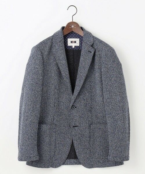 JOSEPH ABBOUD / ジョセフ アブード テーラードジャケット | 【キングサイズ・軽量/ストレッチ/洗える/JAPANファブリック/和紙】コンフォータブルジャージー ジャケット | 詳細8