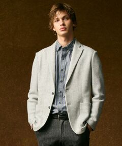 JOSEPH ABBOUD / ジョセフ アブード テーラードジャケット | 【軽量/ストレッチ/洗える/JAPANファブリック/和紙】コンフォータブルジャージー ジャケット