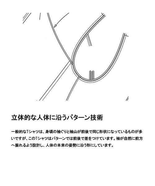 JOSEPH ABBOUD / ジョセフ アブード カットソー | 【キングサイズ・衣服内温度調節機能/接触冷感/JAPANファブリック】コンフォーマーミラノリブ モックネック Tシャツ | 詳細3