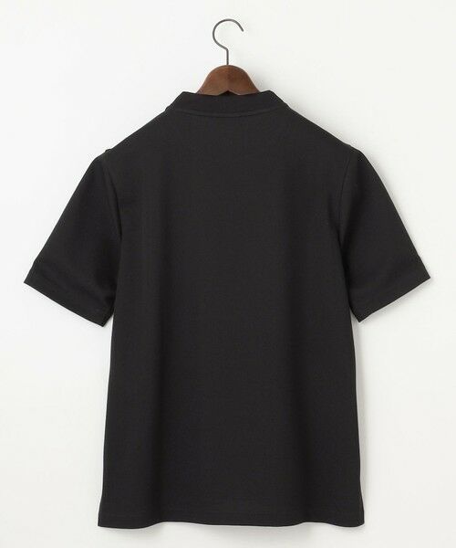 JOSEPH ABBOUD / ジョセフ アブード カットソー | 【キングサイズ・衣服内温度調節機能/接触冷感/JAPANファブリック】コンフォーマーミラノリブ モックネック Tシャツ | 詳細5