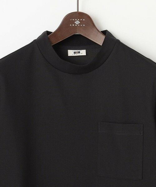 JOSEPH ABBOUD / ジョセフ アブード カットソー | 【キングサイズ・衣服内温度調節機能/接触冷感/JAPANファブリック】コンフォーマーミラノリブ モックネック Tシャツ | 詳細6