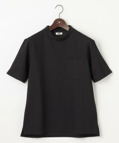 JOSEPH ABBOUD / ジョセフ アブード カットソー | 【衣服内温度調節機能/接触冷感/JAPANファブリック】コンフォーマーミラノリブ モックネック Tシャツ