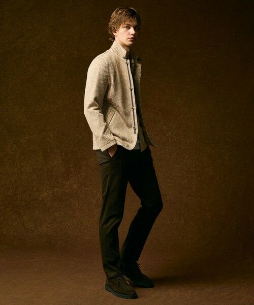 JOSEPH ABBOUD / ジョセフ アブード その他パンツ | 【キングサイズ・ウエストも伸びる！オーガニックコットン使用・25AW】トリコチンストレッチ パンツ | 詳細15