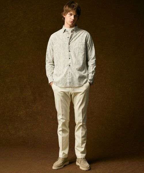 JOSEPH ABBOUD / ジョセフ アブード その他パンツ | 【ウエストも伸びる！オーガニックコットン使用・25AW】トリコチンストレッチ パンツ | 詳細1