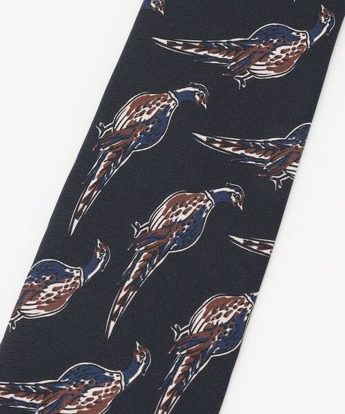 JOSEPH ABBOUD / ジョセフ アブード ネクタイ | 【イタリア製・Holliday&Brown】バードプリント ネクタイ | 詳細6