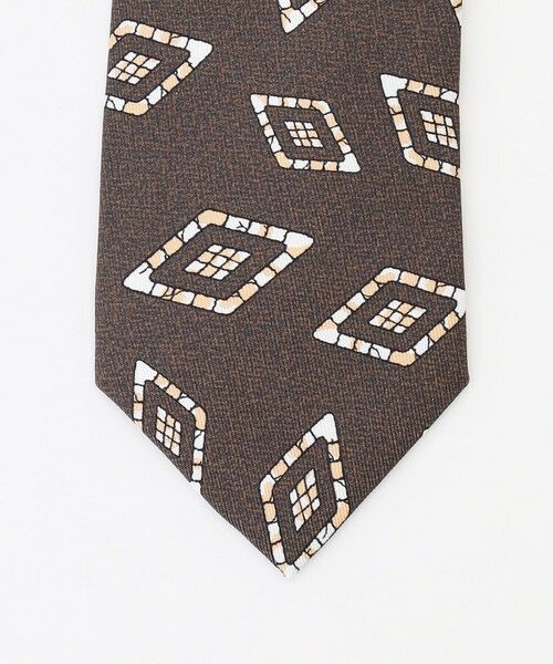 JOSEPH ABBOUD / ジョセフ アブード ネクタイ | 【イタリア素材・日本縫製】ランダムスクエアプリント ネクタイ | 詳細2