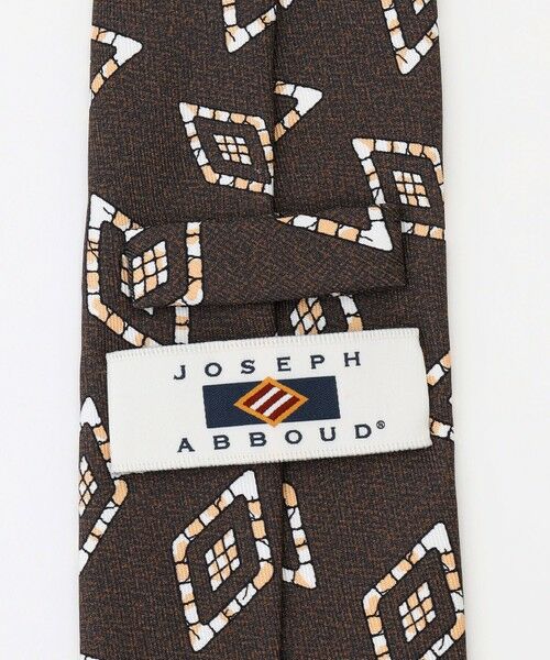 JOSEPH ABBOUD / ジョセフ アブード ネクタイ | 【イタリア素材・日本縫製】ランダムスクエアプリント ネクタイ | 詳細5
