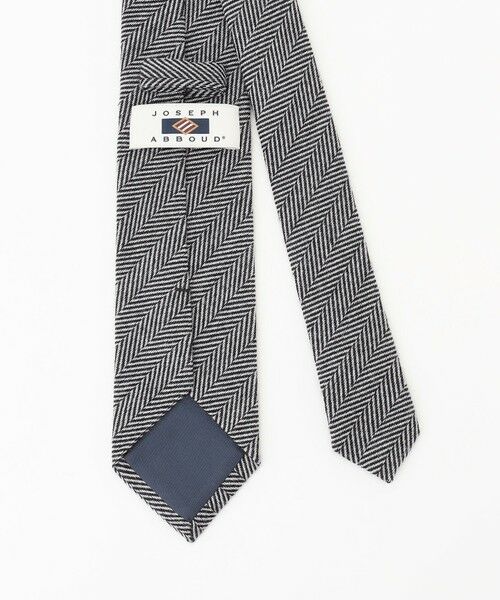 JOSEPH ABBOUD / ジョセフ アブード ネクタイ | 【イタリア素材・日本製】ヘリンボーンレジメンタルジャカード ネクタイ | 詳細2