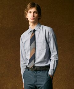 JOSEPH ABBOUD / ジョセフ アブード ネクタイ | 【イタリア素材・日本製】ワイドレジメンタル ネクタイ