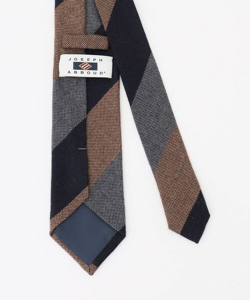 JOSEPH ABBOUD / ジョセフ アブード ネクタイ | 【イタリア素材・日本製】ワイドレジメンタル ネクタイ | 詳細5