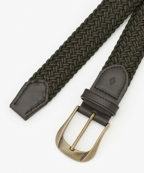 JOSEPH ABBOUD / ジョセフ アブード ベルト・サスペンダー | 【イタリア素材・ストレッチ・日本製】メランジヘリンボーン ベルト | 詳細1