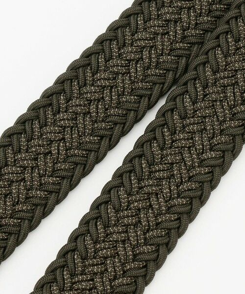 JOSEPH ABBOUD / ジョセフ アブード ベルト・サスペンダー | 【イタリア素材・ストレッチ・日本製】メランジヘリンボーン ベルト | 詳細3