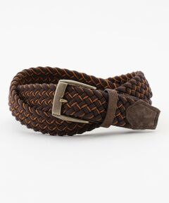 JOSEPH ABBOUD / ジョセフ アブード ベルト・サスペンダー | 【イタリア素材・ストレッチ・日本製】ウールビスコースストレッチ ベルト