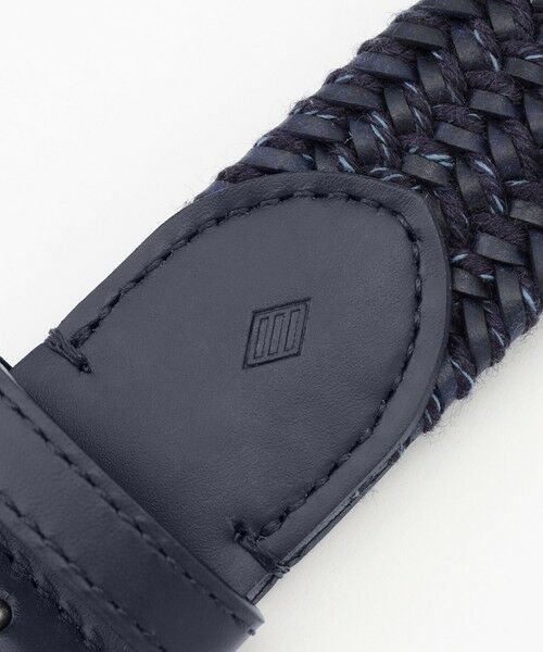 JOSEPH ABBOUD / ジョセフ アブード ベルト・サスペンダー | 【キングサイズ・イタリア素材・ストレッチ・日本製】レザーメランジストレッチベルト | 詳細4