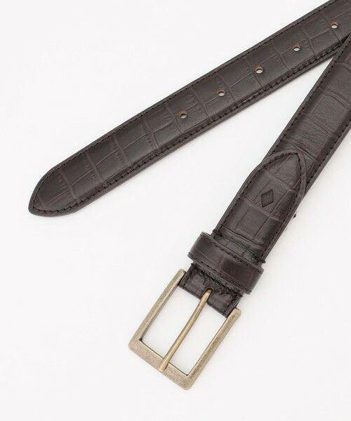 JOSEPH ABBOUD / ジョセフ アブード ベルト・サスペンダー | 【日本製】シャイニークロコ ベルト | 詳細1