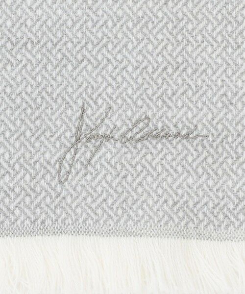 JOSEPH ABBOUD / ジョセフ アブード マフラー・ショール・スヌード・ストール | 【フランス製】ブレードライクパターン ストール | 詳細1