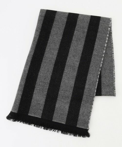 JOSEPH ABBOUD / ジョセフ アブード マフラー・ショール・スヌード・ストール | 【ブランド30周年記念・フランス製】アメリカンフラッグパターンストール | 詳細8